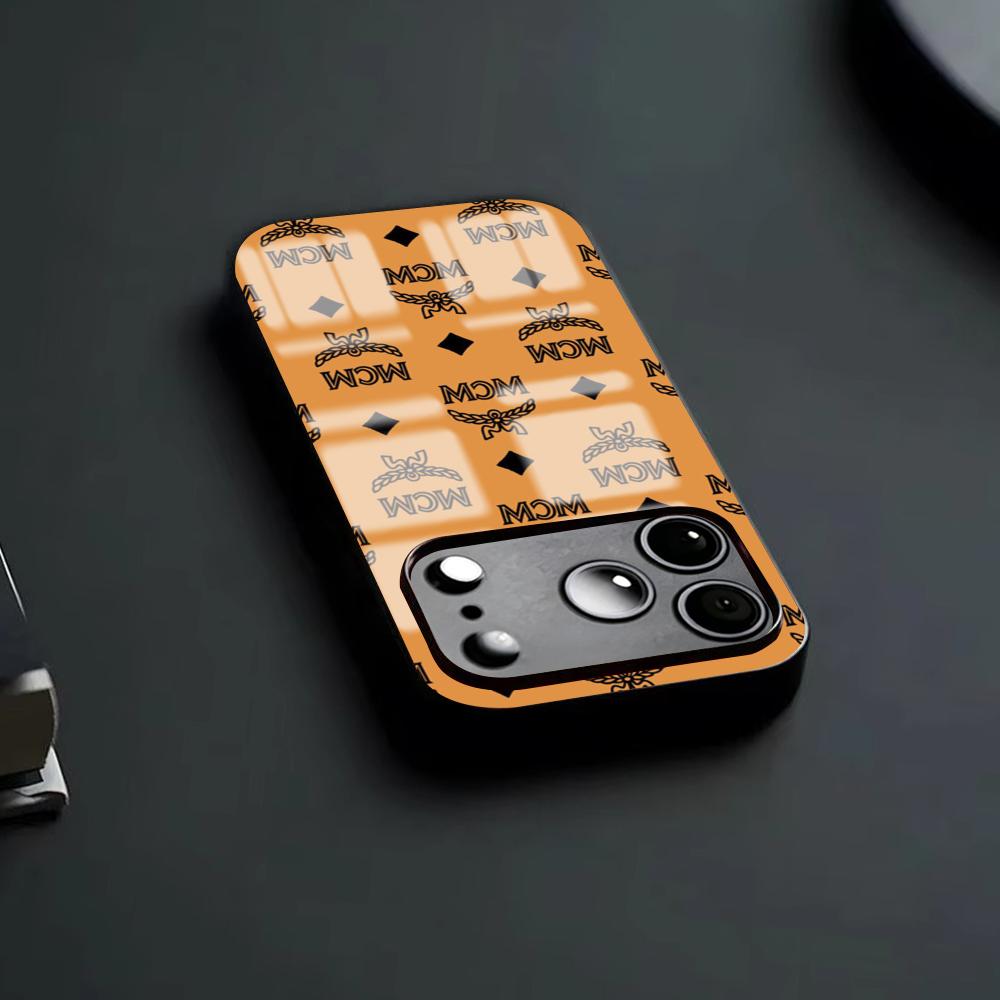Apple Iphone 16 - fashion M-mcm Telefoonhoesje voor iPhone 18
