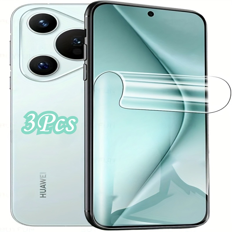 Huawei Mate 60 - 3 stuks Screen Protector Hydrogel Film