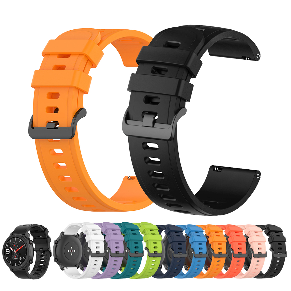 Xiaomi Smartwatch S3 Accessories - 22 mm siliconen slimme horlogeband voor