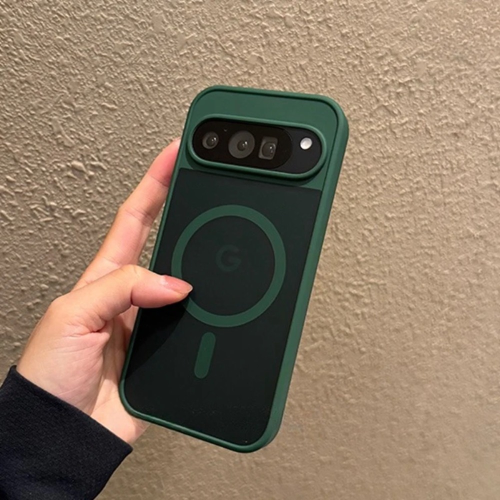 Google Pixel 9 Pro - Modieuze, slanke, matglanzende, doorschijnende beschermhoezen voor