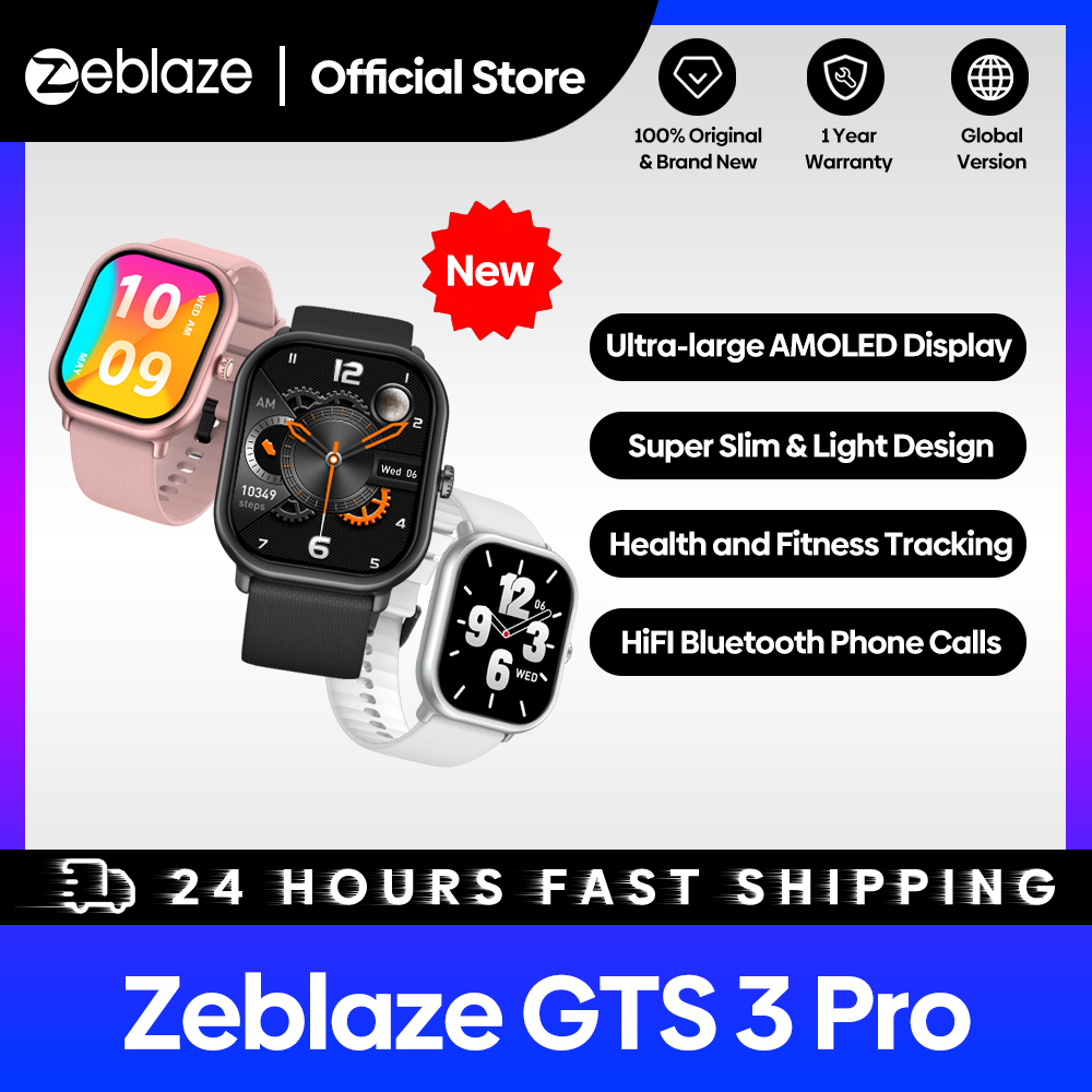 Smartwatch X12 - Nieuwe Zeblaze Gts 3 Pro Voice