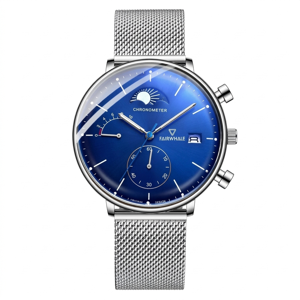 Mark Fairwhale herenhorloge me - Stainless Mesh Band recensie en prijs