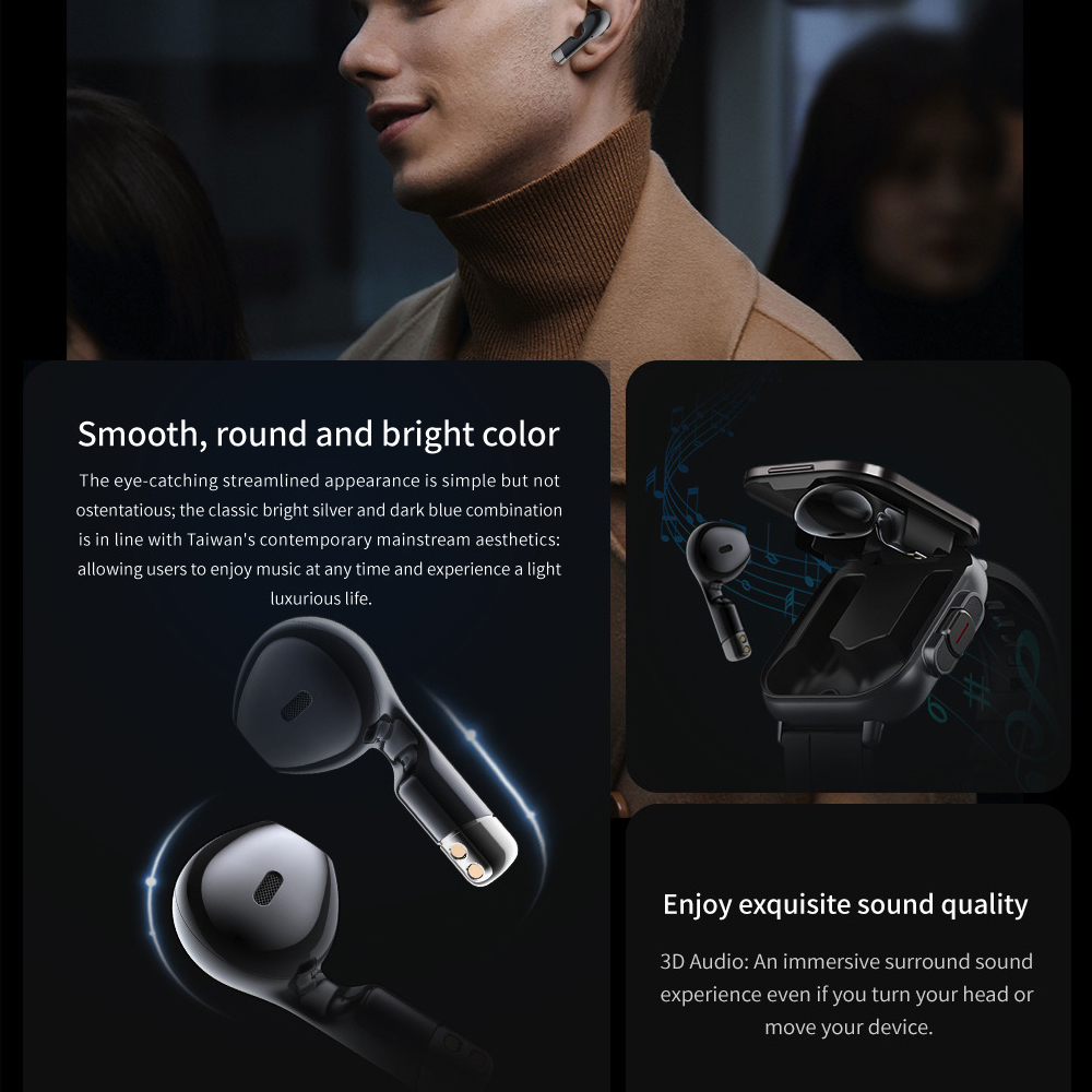 696 BT Oproep Headset 2-in-1 S - Smartwatch Headset recensie en prijs