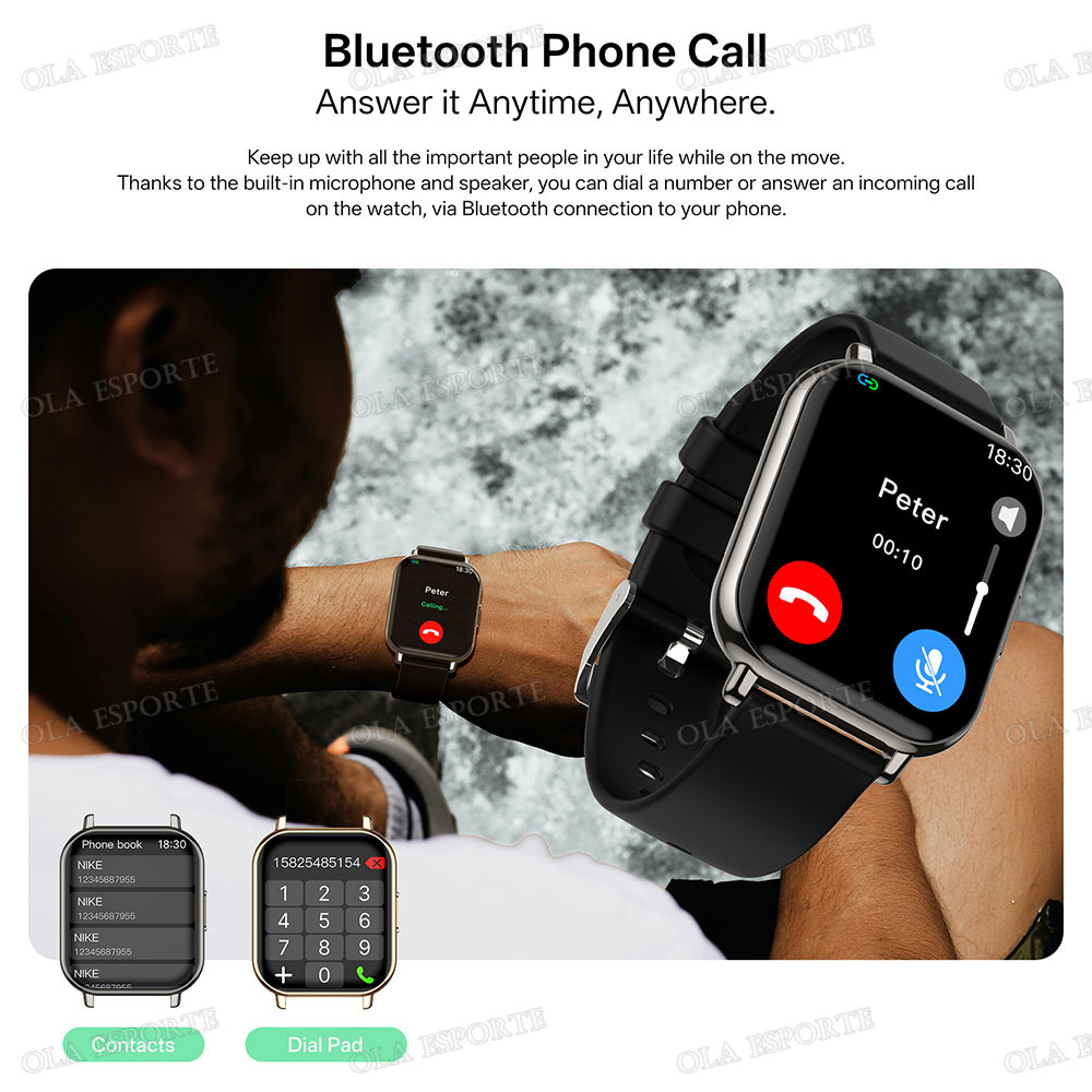 Nieuw Smartwatch 1.83'' Waterd - Smartwatch X12 recensie en prijs