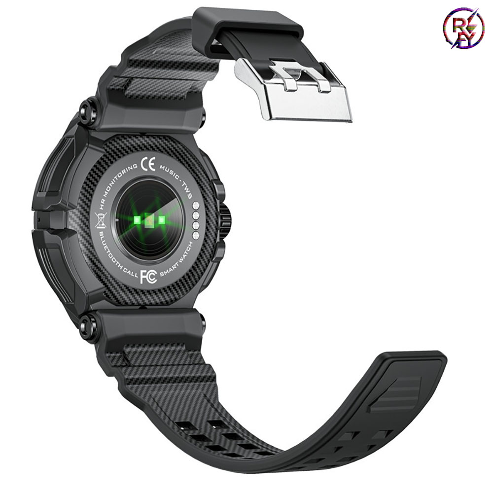 2-in-1 Smartwatch met TWS Blue - Smartwatch Headset recensie en prijs