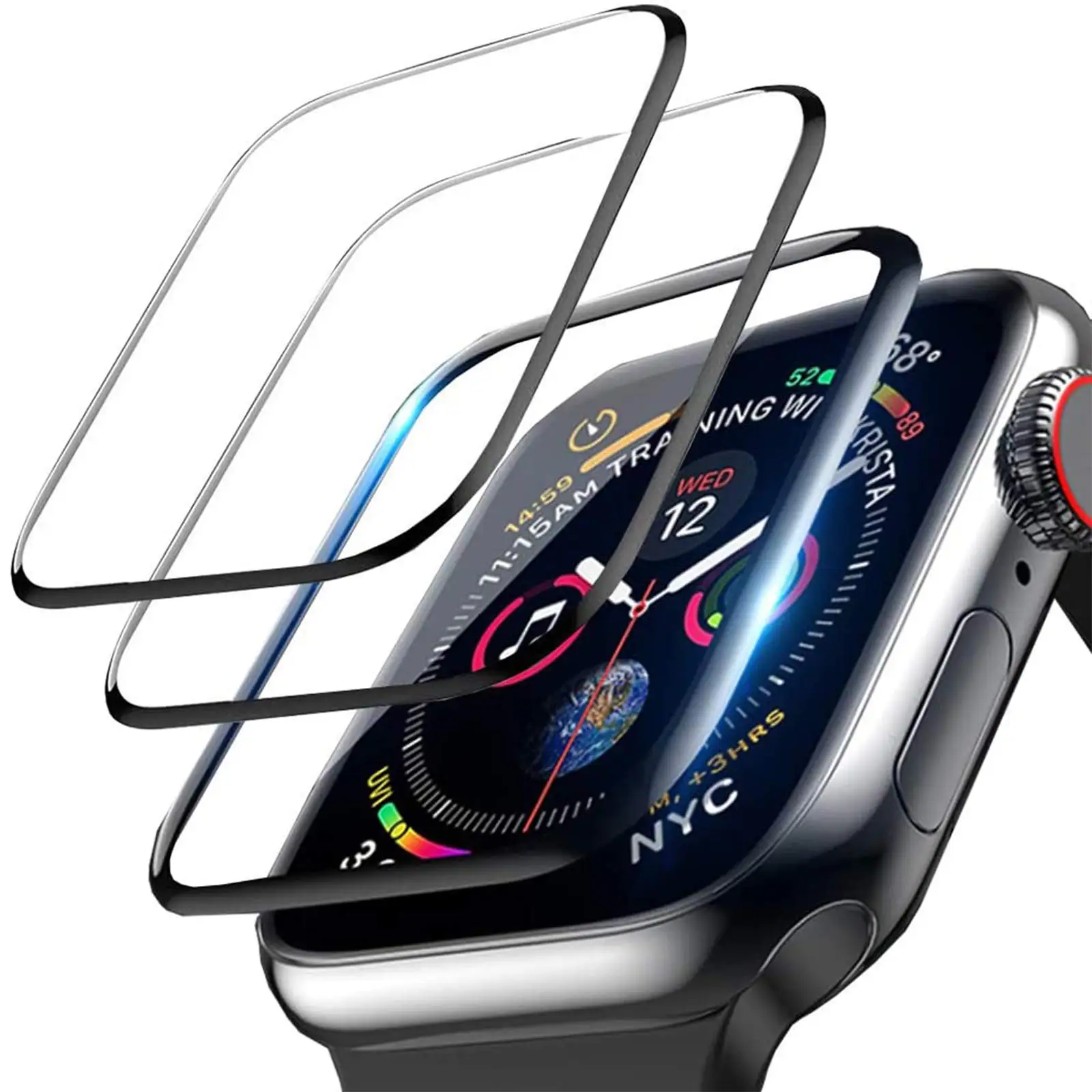 3D Gehard Glas Voor Apple Horl - Smartwatch Icon recensie en prijs