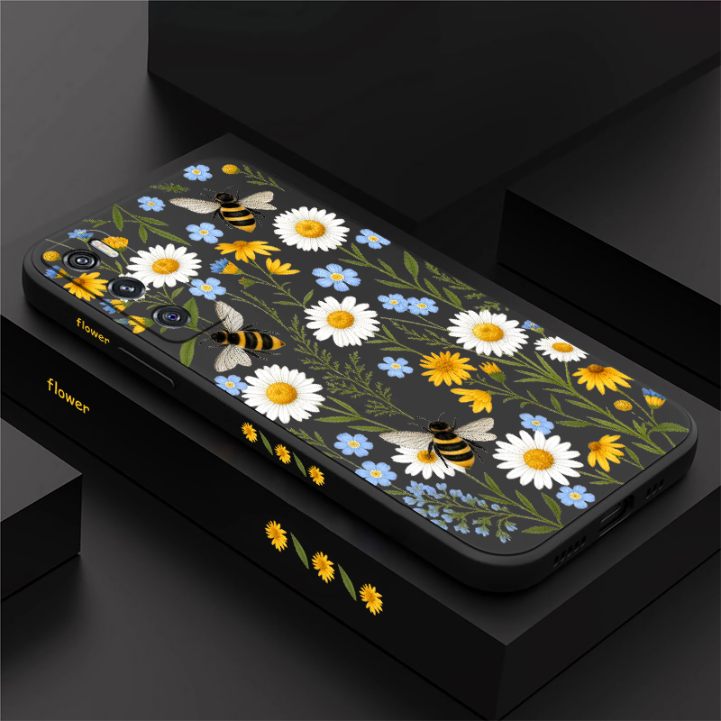 Schattige hoes met bloemenmoti - Vivo V40 recensie en prijs