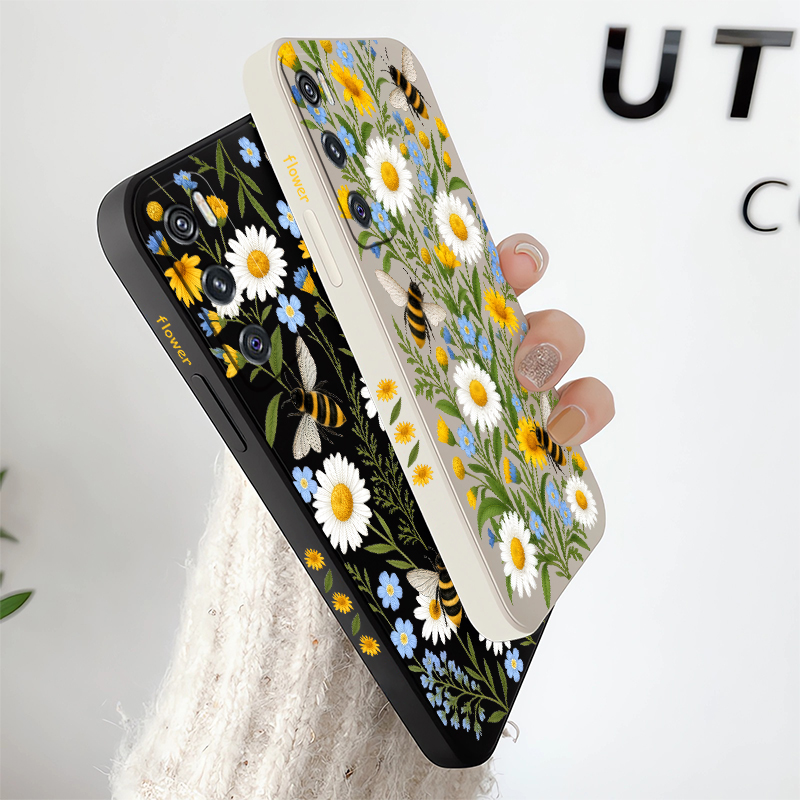 Schattige hoes met bloemenmoti - Vivo V40 recensie en prijs