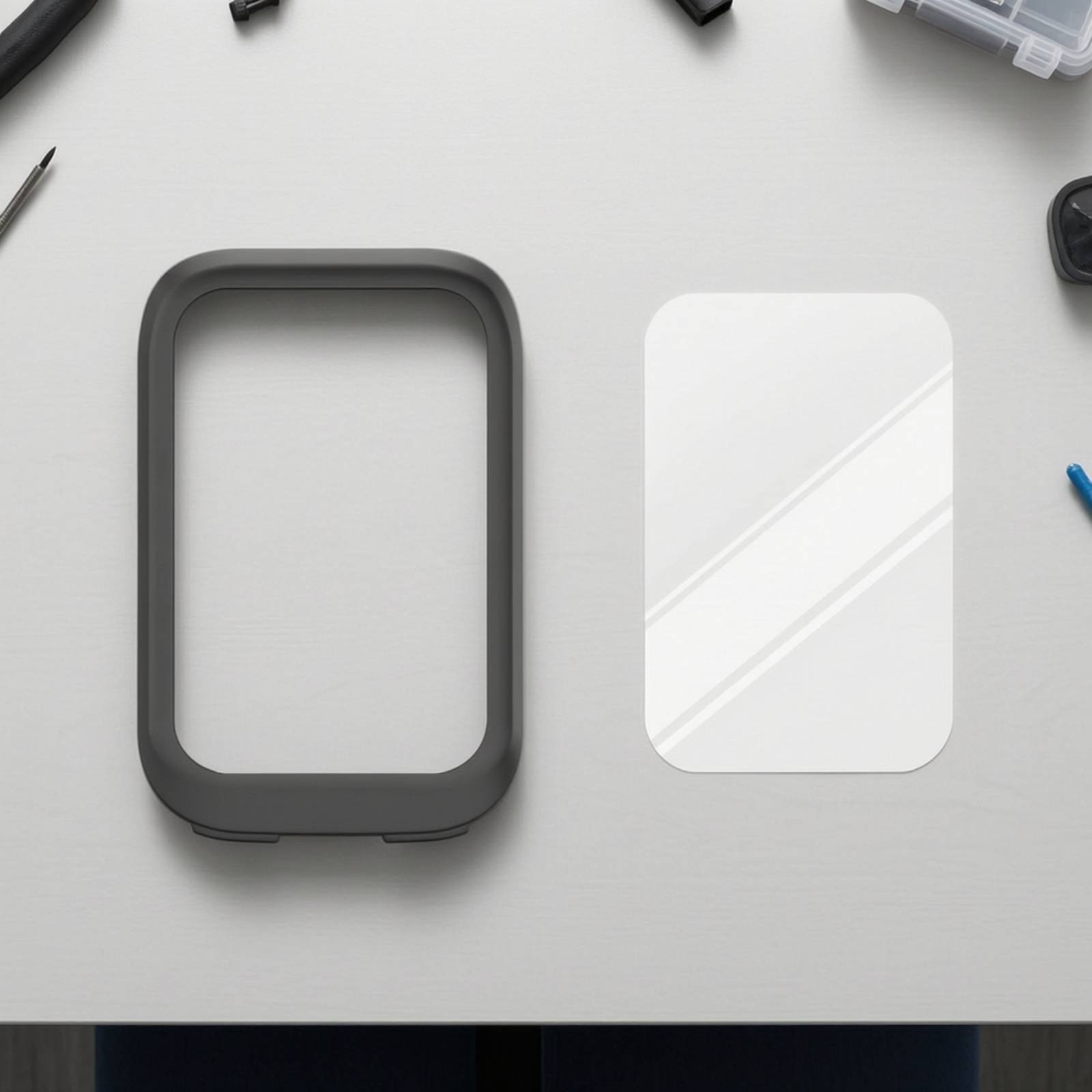 Siliconen hoesje met schermbes - Screen Protector Film recensie en prijs