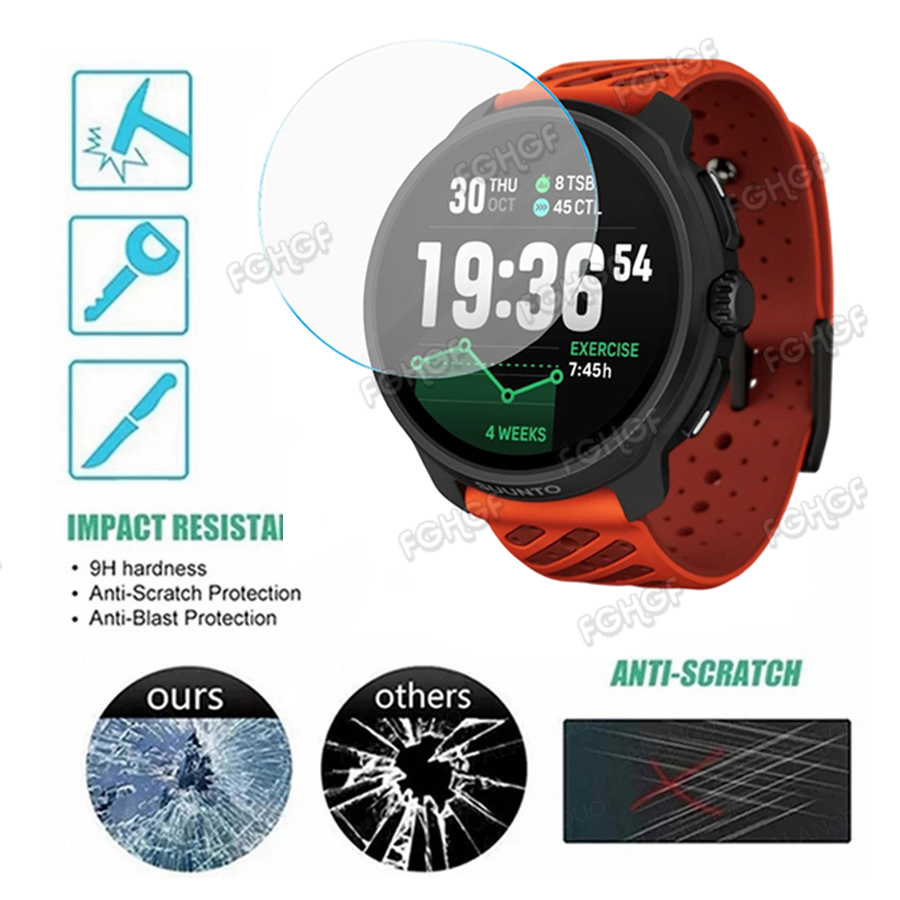 Gehard glas beschermfolie voor - Smartwatch Icon recensie en prijs