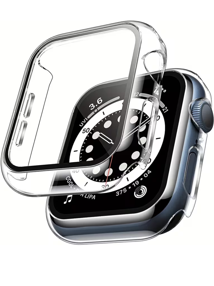 2 stuks Gehard Glas Case Voor  - Smartwatch Case recensie en prijs