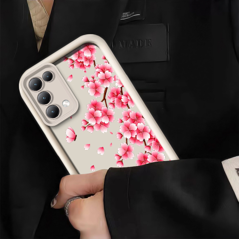 Roze bloemenprint telefoonhoes - Realme Note 50 recensie en prijs