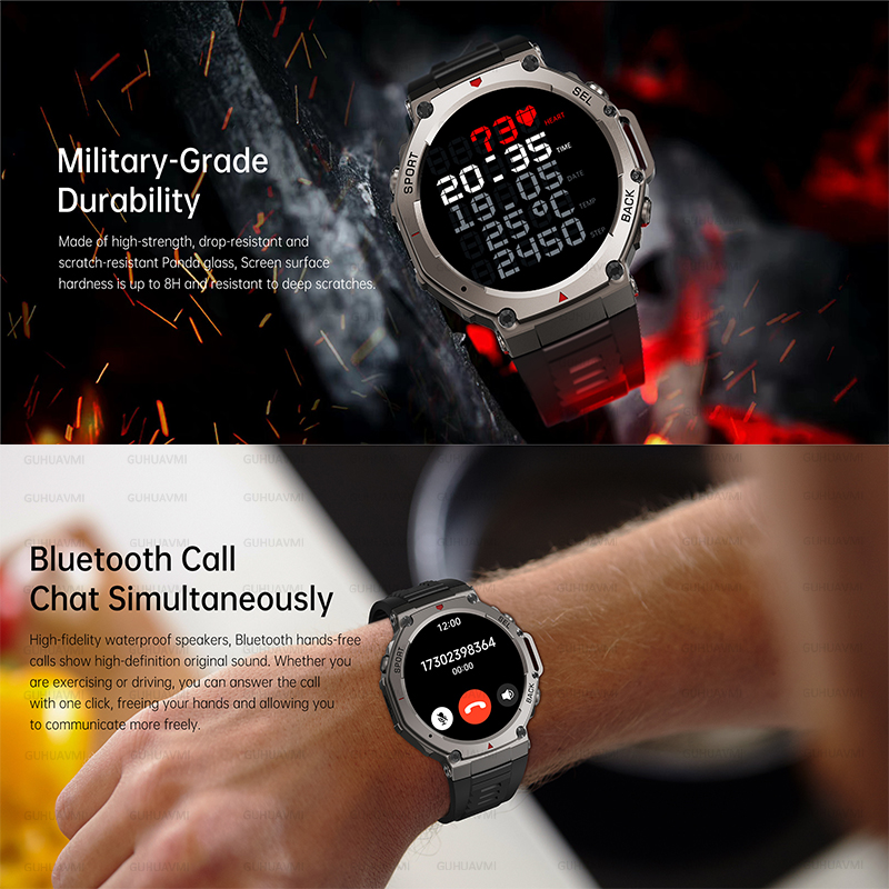 2026 Populair Nieuw Militair G - Smartwatch Store recensie en prijs
