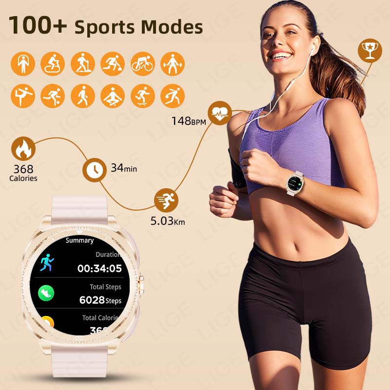 LIGE 2-in-1 TWS Headset Smartw - Smartwatch Headset recensie en prijs