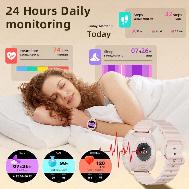 LIGE 2-in-1 TWS Headset Smartw - Smartwatch Headset recensie en prijs