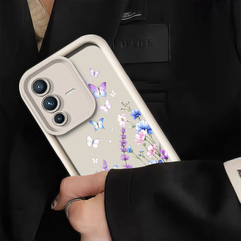 Telefoonhoesje met lavendelvli - Vivo V40 recensie en prijs