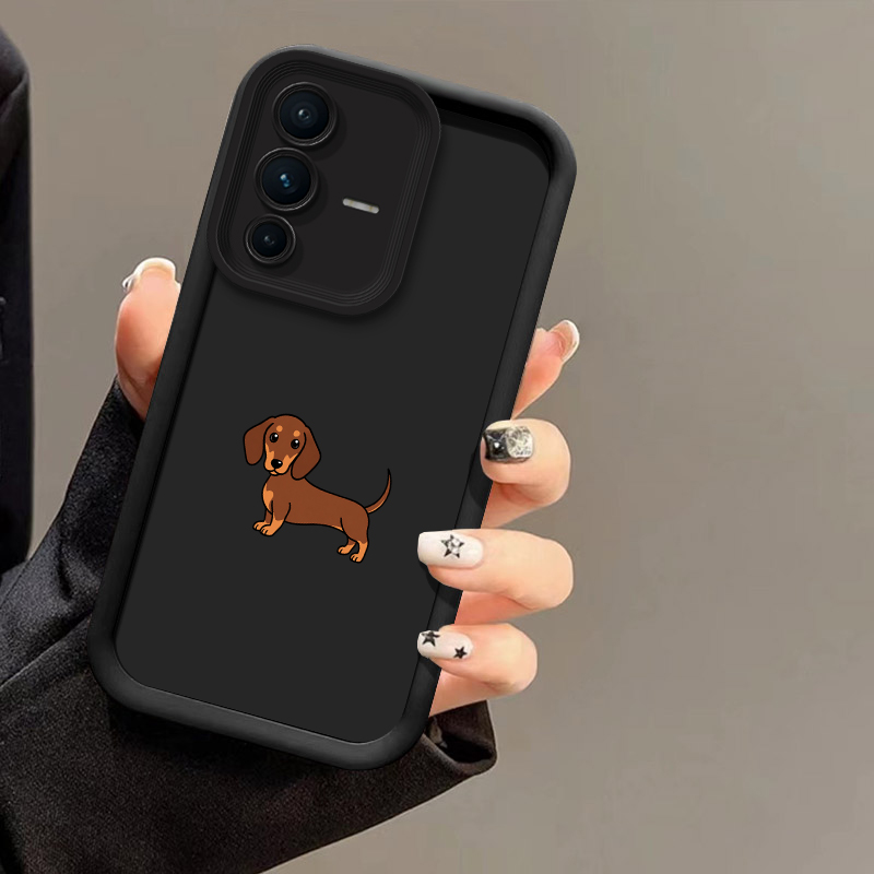 Telefoonhoesje met dachshundmo - Vivo V40 recensie en prijs