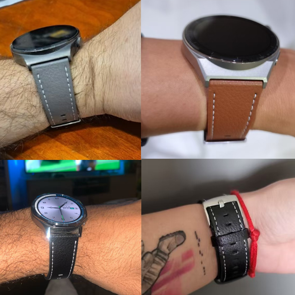20 22mm Lederen Bandje voor Xi - Xiaomi Smartwatch S3 Accessories recensie en prijs