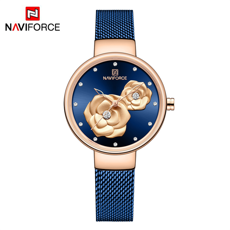 NAVIFORCE Luxe dameshorlogeset - Stainless Mesh Band recensie en prijs